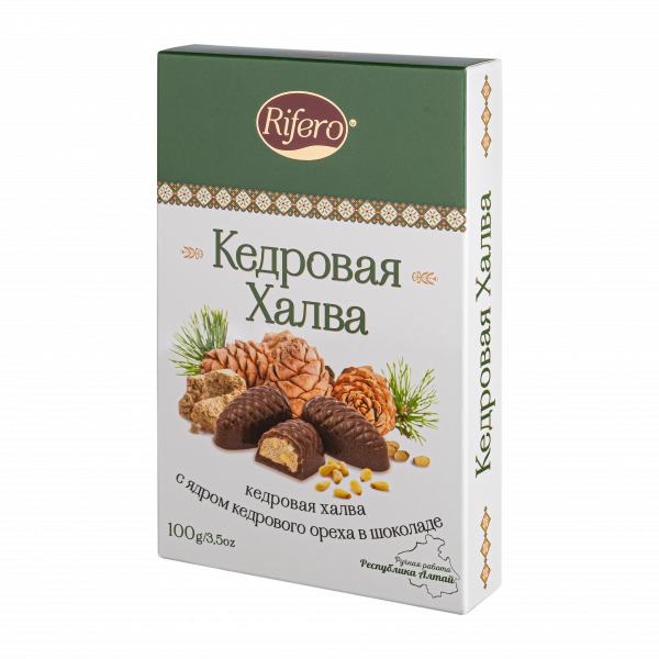№1 Риф и ко Конфеты "Кедровая халва" 100г   в Энгельсе