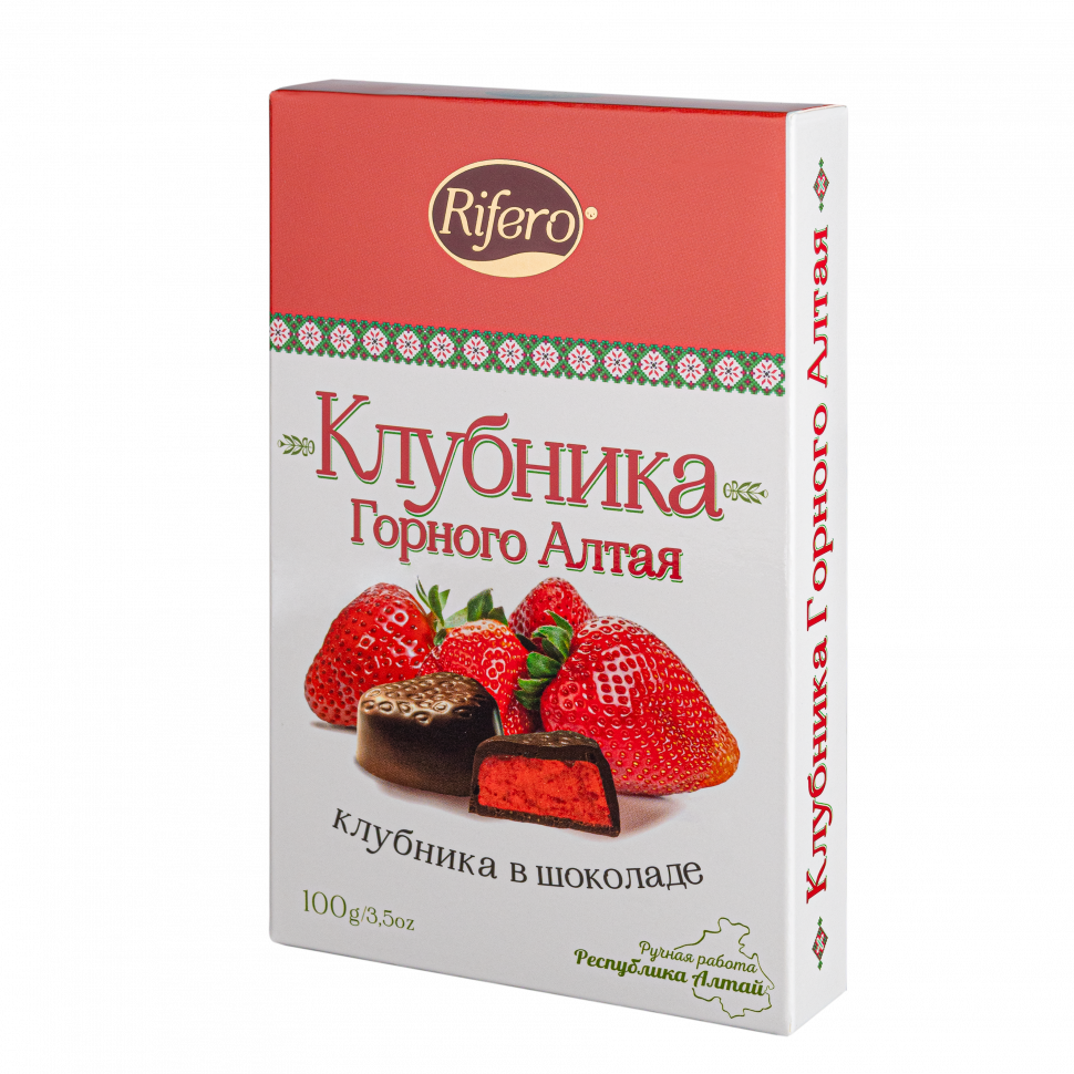  Риф и ко Конфеты "КЛУБНИКА Горного Алтая" 100г        в Энгельсе