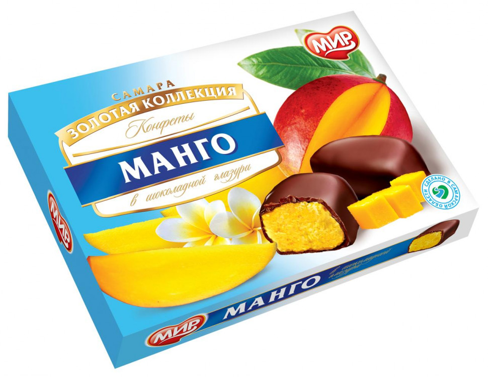  КФ МИР Манго-Кокос в шоколадной глазури 160г  в Энгельсе