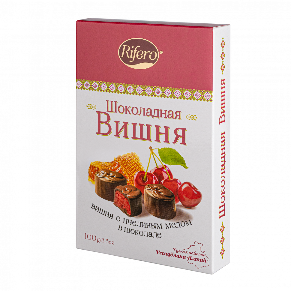  Риф и ко Конфеты "Шоколадная ВИШНЯ" 100г  в Энгельсе