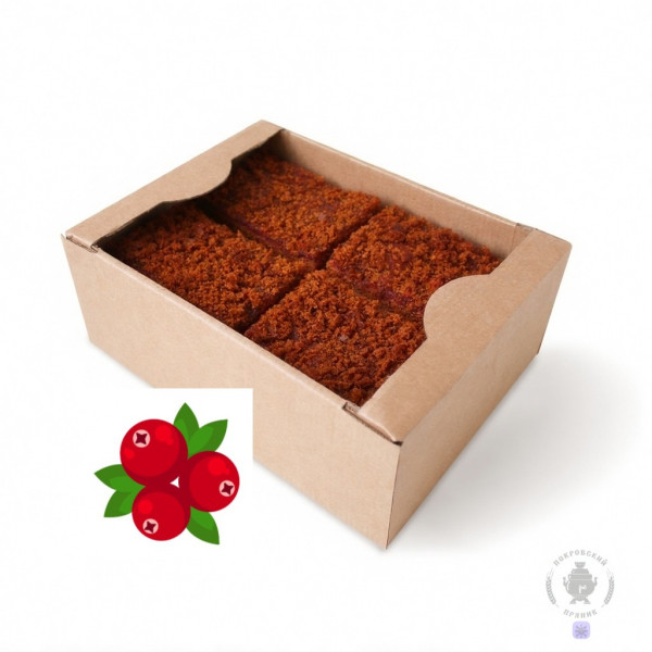 №3 Пряник 1кг с фруктовой начинкой Брусника в Энгельсе