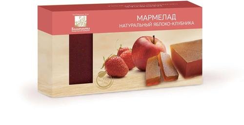  Мармелад пластовый 210г Яблоко-Клубника в Энгельсе
