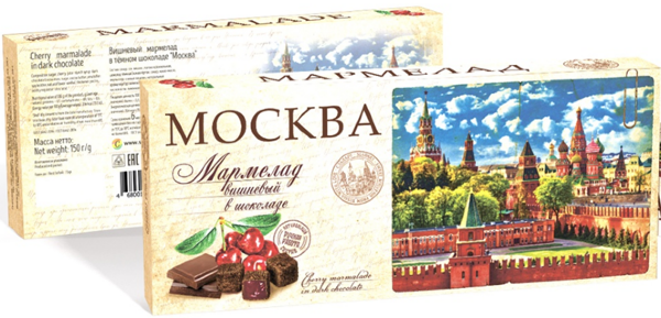 №2 Сладарт Мармелад Вишневый в тёмном шоколаде, 150г   в Энгельсе