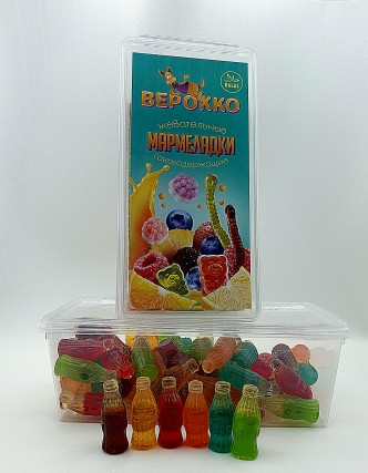 №2 Жевательный мармелад Бутылочки, 250г      в Энгельсе